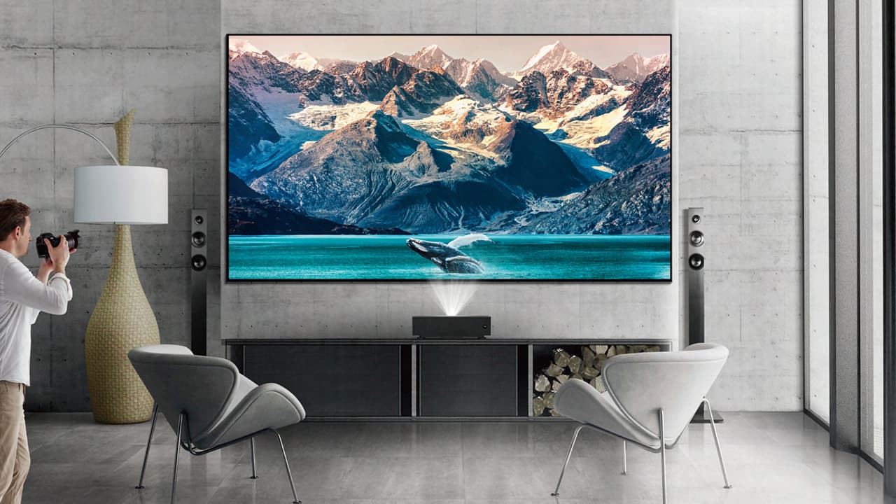 BenQ Laser TV 7050i 4K Projector