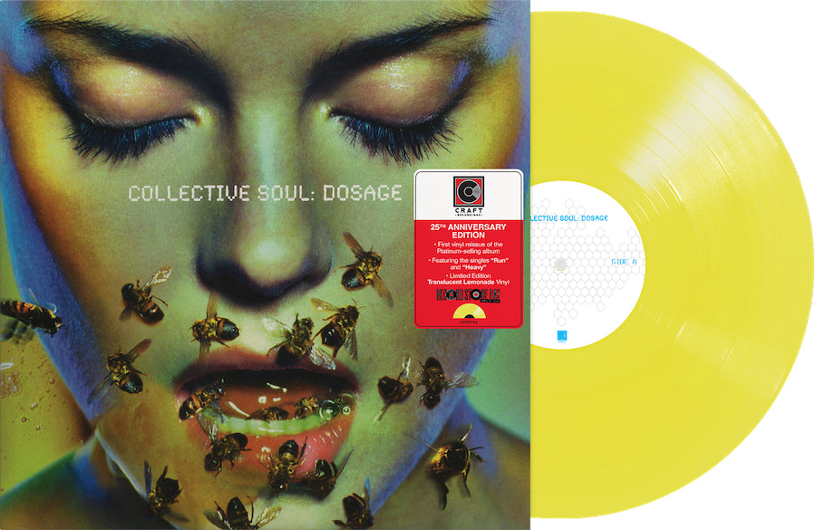 Collective Soul – Dosage (1-LP, Translucent Lemonade Vinyl)