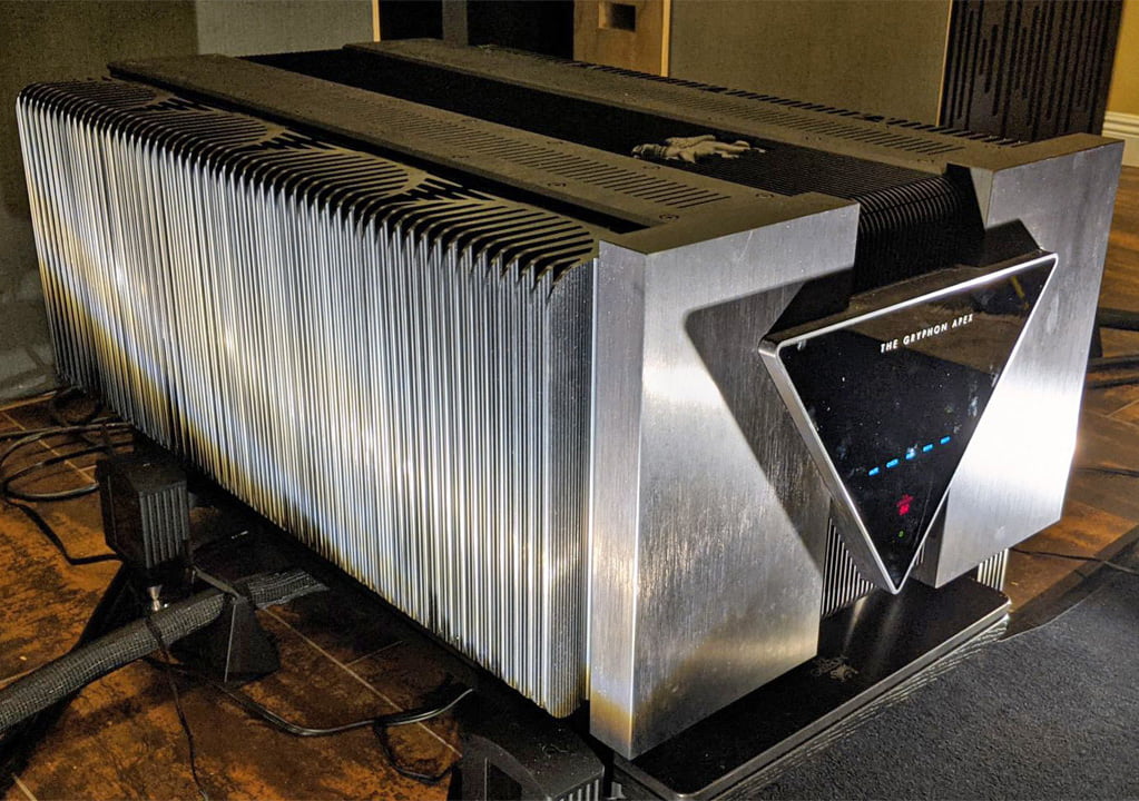 Gryphon Apex Stereo Amplifier Gryphon Audio Apex Amplifier at T.H.E. Show 2023