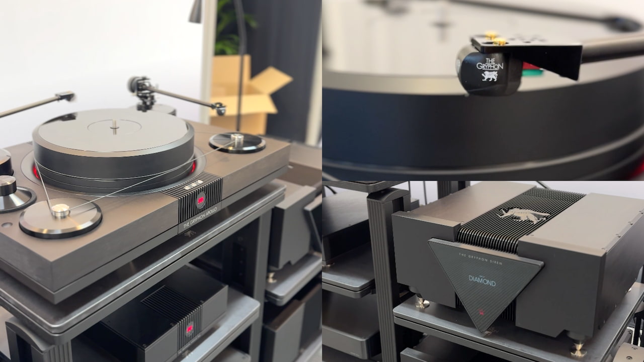 Gryphon Audio Siren Phono Preamplifier and Apollo Turntable System