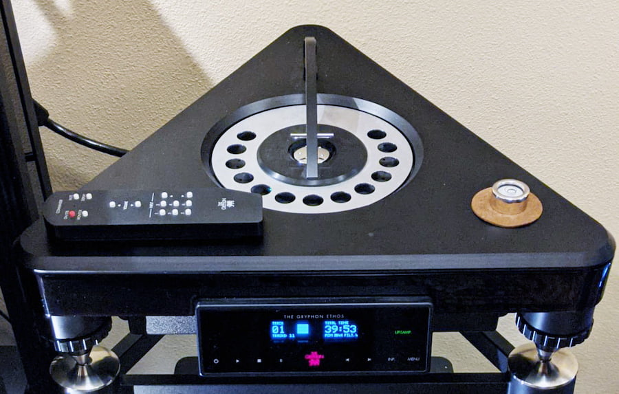 Gryphon Ethos CD Player Gryphon Audio Ethos CD Player at T.H.E. Show 2023