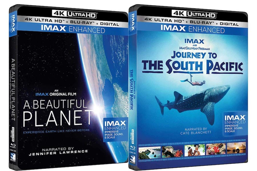 4K UHD Blu-ray Discs in IMAX Enhanced Format IMAX Enhanced Ultra HD Discs