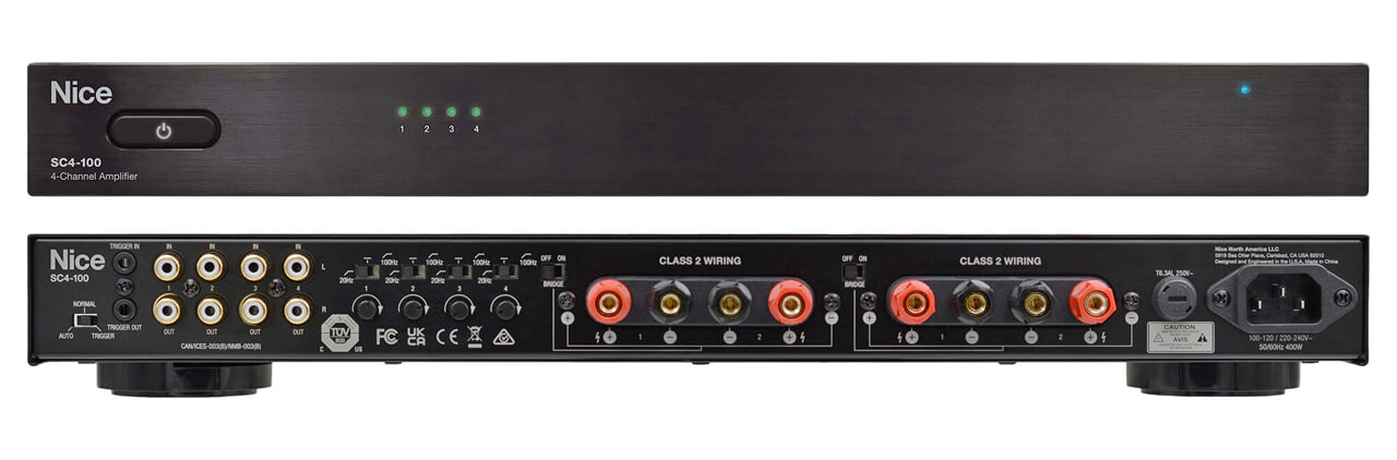 Nice SC4-100 4-Channel Analog Filtering Amplifier