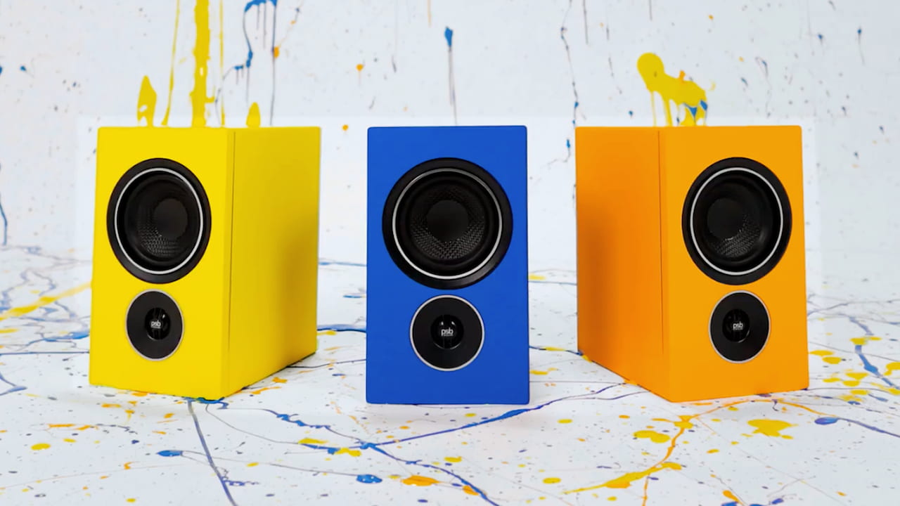 PSB Alpha iQ Wireless Bookshelf Speaker Colors 2023