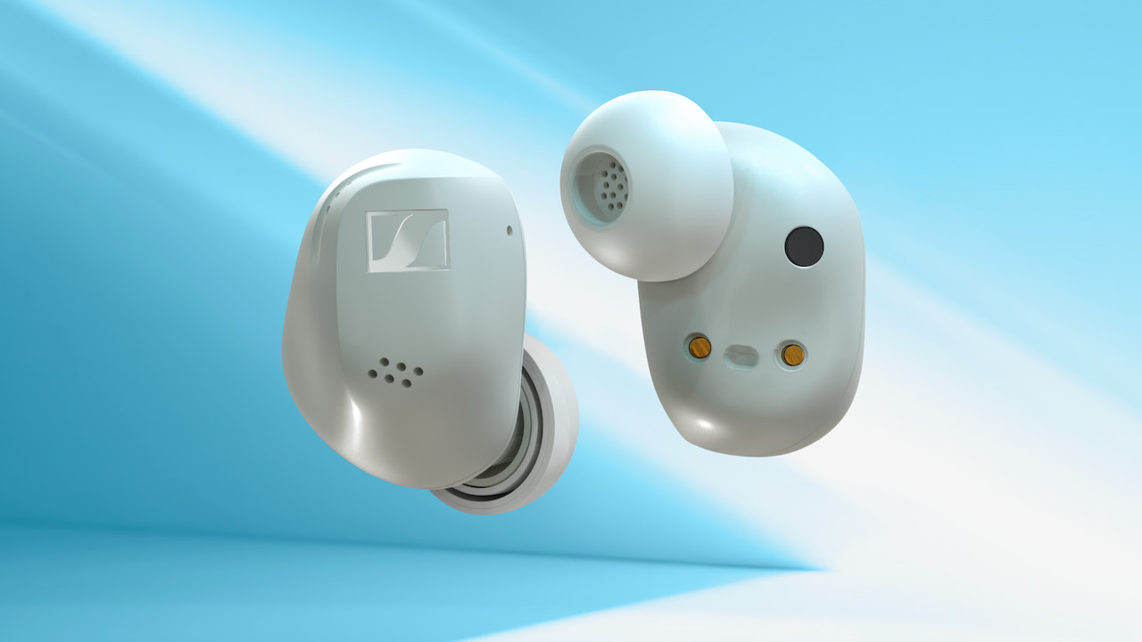 Sennheiser ACCENTUM True Wireless Earbuds in white (2024 model)