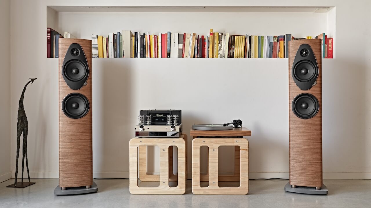 Sonus faber G2 Sonetto III Loudspeaker pair in walnut