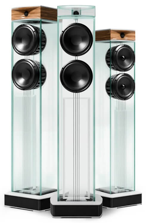 Waterfall Audio Niagara XT1, XT2 and XT3 Loudspeakers Size Comparison